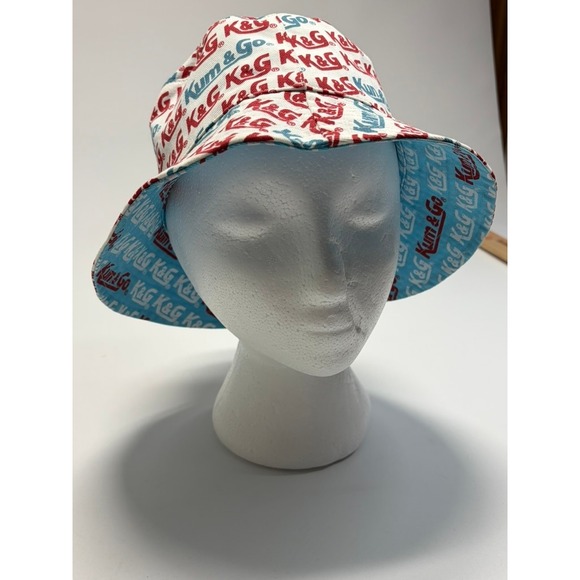 Kum & Go Reversible Bucket Hat One Size Adult | Y2K Streetwear Gas Station - Picture 10 of 12